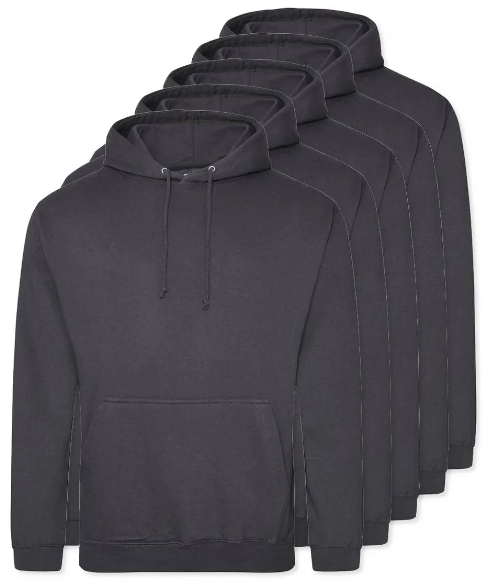 Pack de 5 AWDis Just Hoods JH001 - Sweat à Capuche Confort et Style Unisexe
