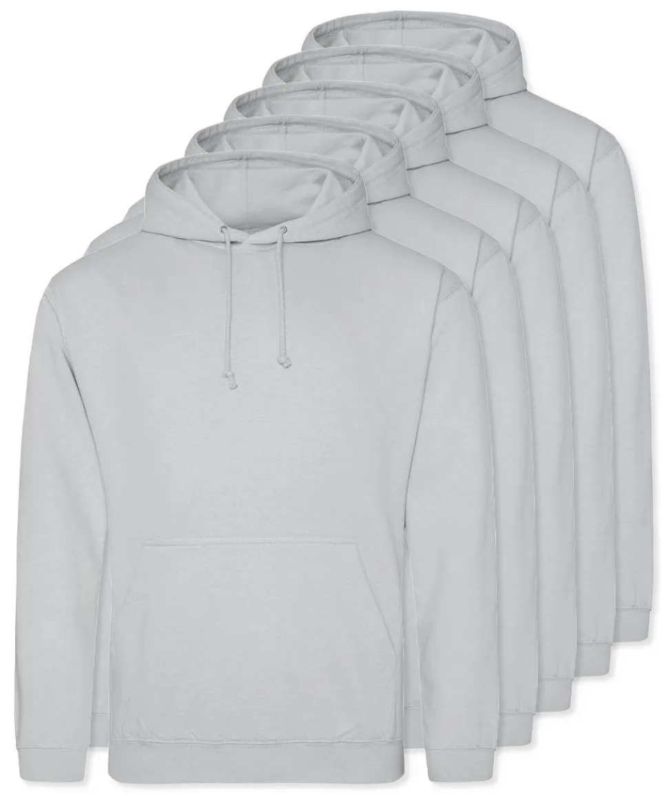 Pack de 5 AWDis Just Hoods JH001 - Sweat à Capuche Confort et Style Unisexe