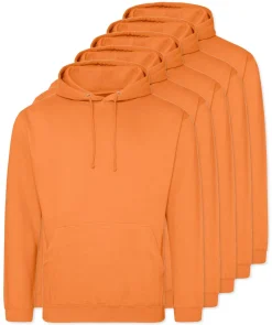 Pack de 5 AWDis Just Hoods JH001 - Sweat à Capuche Confort et Style Unisexe