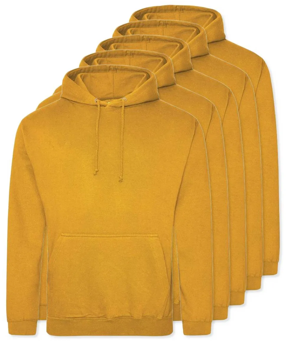 Pack de 5 AWDis Just Hoods JH001 - Sweat à Capuche Confort et Style Unisexe