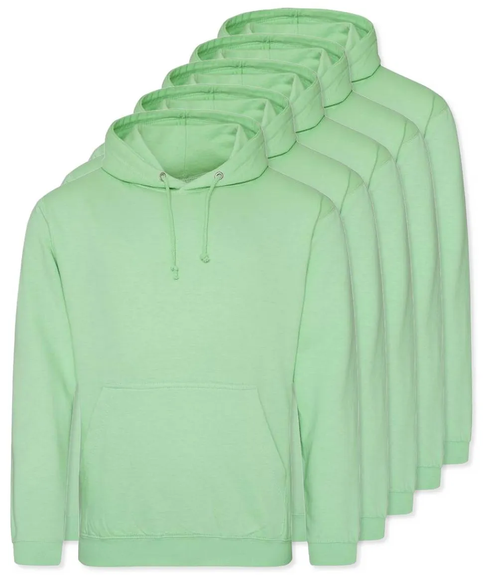Pack de 5 AWDis Just Hoods JH001 - Sweat à Capuche Confort et Style Unisexe