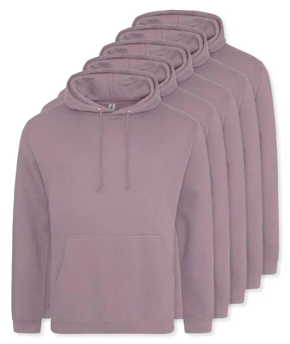 Pack de 5 AWDis Just Hoods JH001 - Sweat à Capuche Confort et Style Unisexe