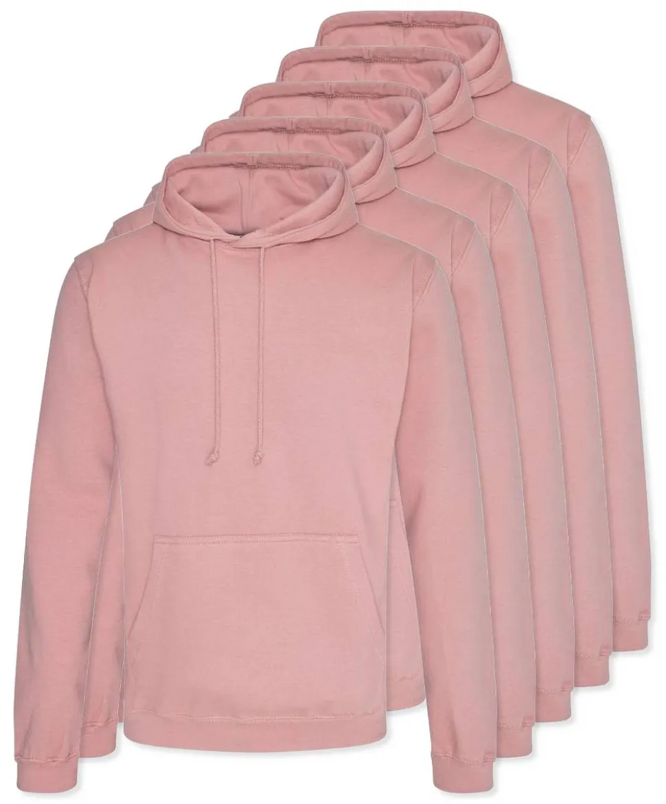 Pack de 5 AWDis Just Hoods JH001 - Sweat à Capuche Confort et Style Unisexe