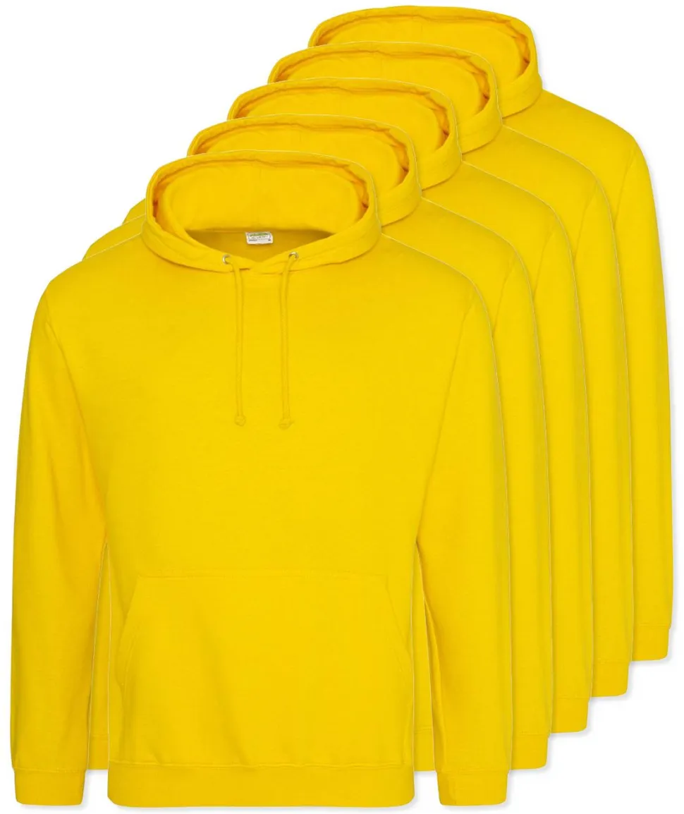 Pack de 5 AWDis Just Hoods JH001 - Sweat à Capuche Confort et Style Unisexe