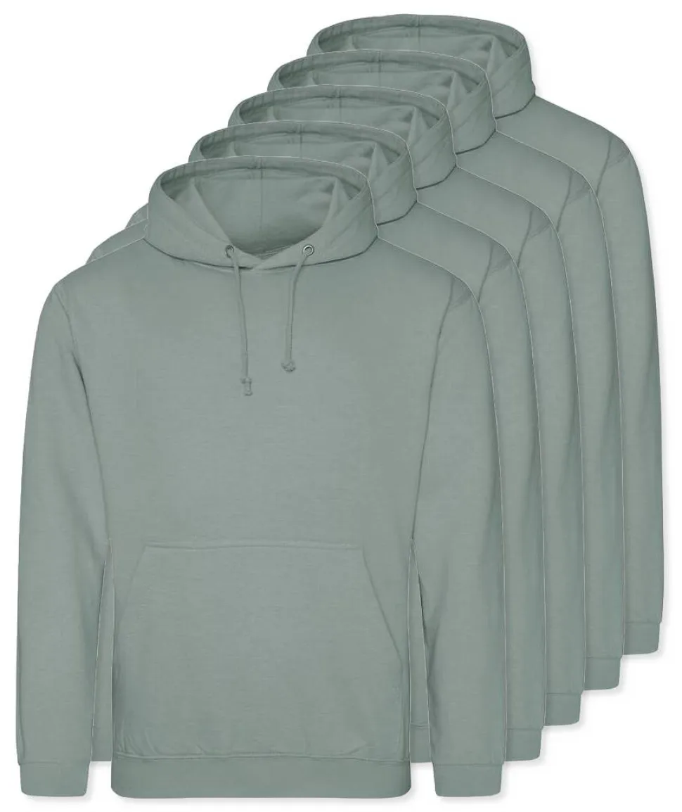 Pack de 5 AWDis Just Hoods JH001 - Sweat à Capuche Confort et Style Unisexe