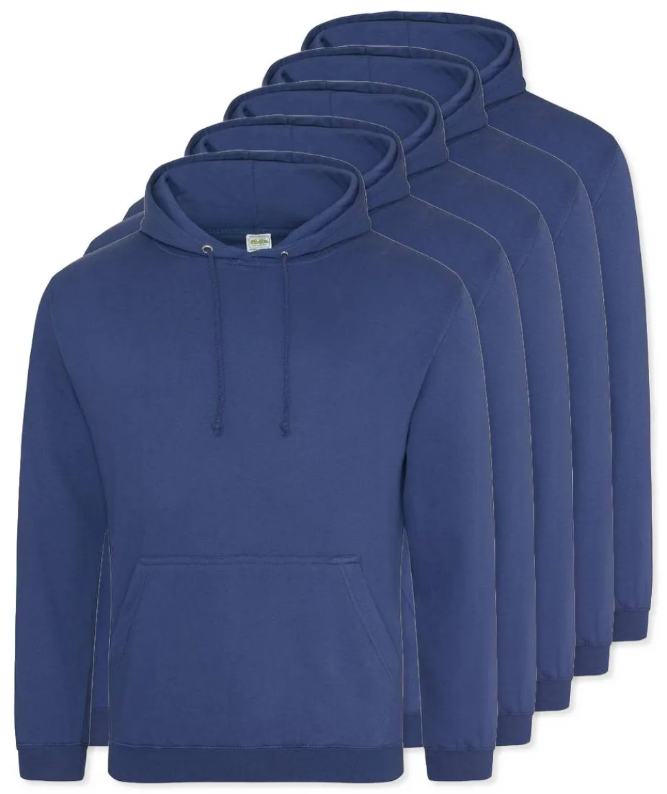 Pack de 5 AWDis Just Hoods JH001 - Sweat à Capuche Confort et Style Unisexe