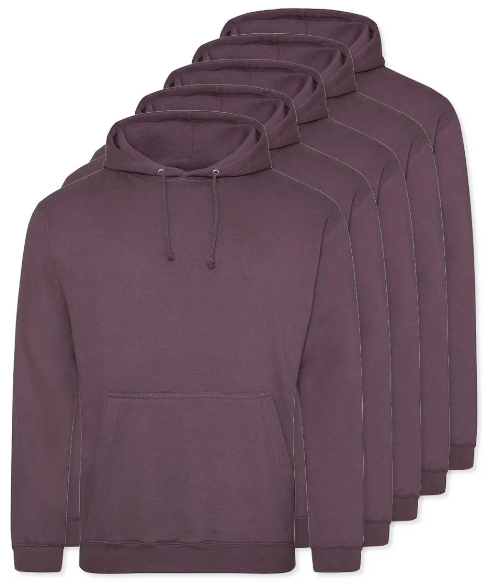 Pack de 5 AWDis Just Hoods JH001 - Sweat à Capuche Confort et Style Unisexe