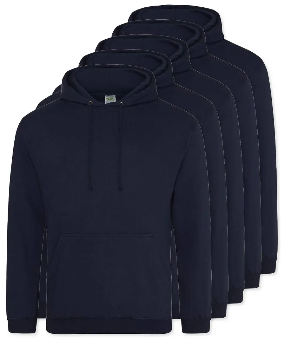 Pack de 5 AWDis Just Hoods JH001 - Sweat à Capuche Confort et Style Unisexe