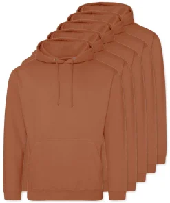 Pack de 5 AWDis Just Hoods JH001 - Sweat à Capuche Confort et Style Unisexe