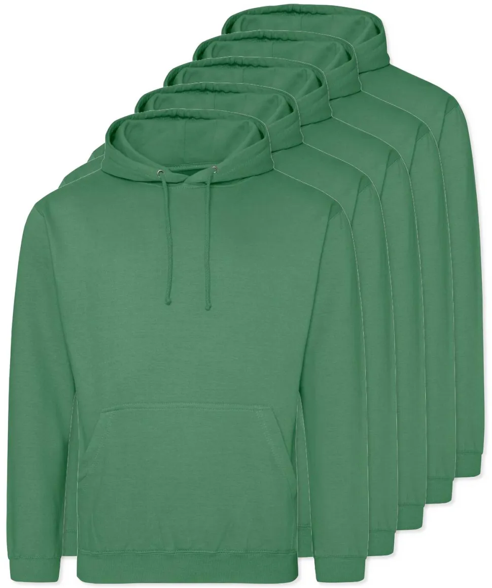 Pack de 5 AWDis Just Hoods JH001 - Sweat à Capuche Confort et Style Unisexe
