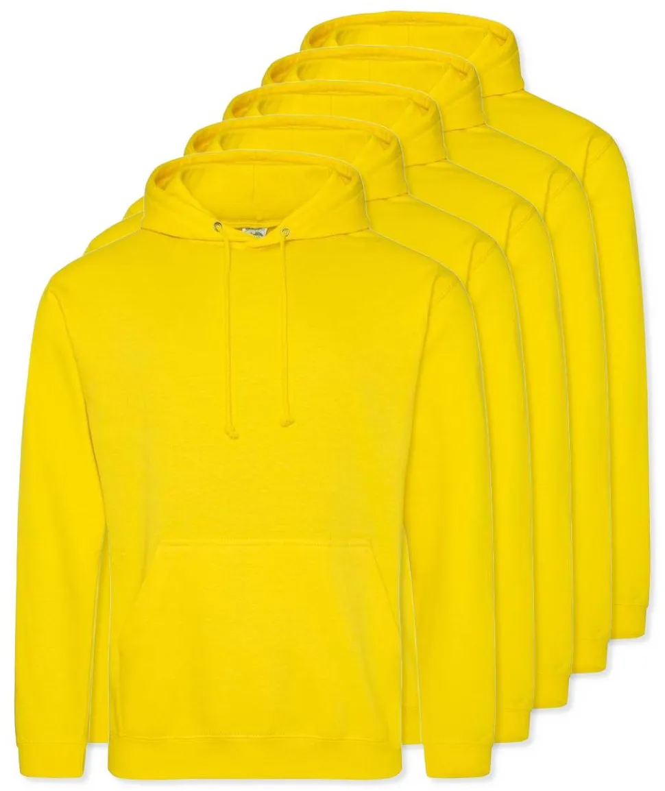 Pack de 5 AWDis Just Hoods JH001 - Sweat à Capuche Confort et Style Unisexe