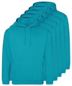 Pack de 5 AWDis Just Hoods JH001 - Sweat à Capuche Confort et Style Unisexe