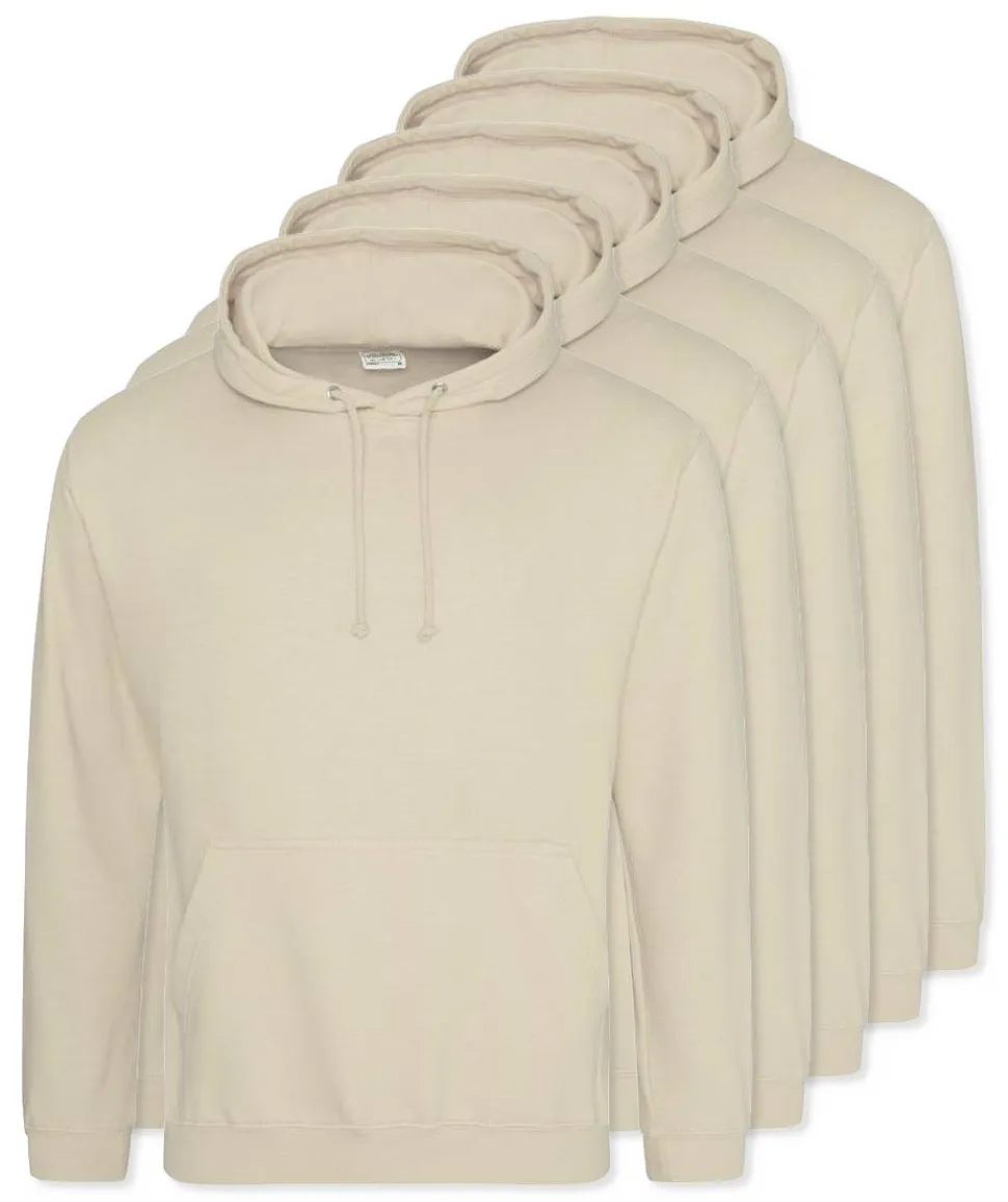Pack de 5 AWDis Just Hoods JH001 - Sweat à Capuche Confort et Style Unisexe