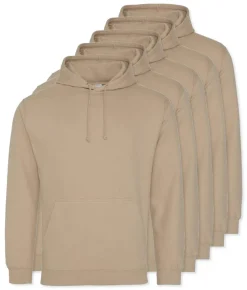 Pack de 5 AWDis Just Hoods JH001 - Sweat à Capuche Confort et Style Unisexe