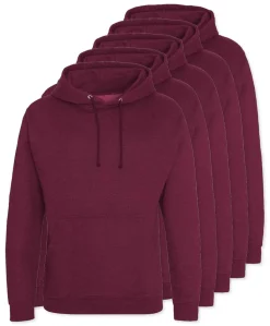 Pack de 5 AWDis Just Hoods JH001 - Sweat à Capuche Confort et Style Unisexe