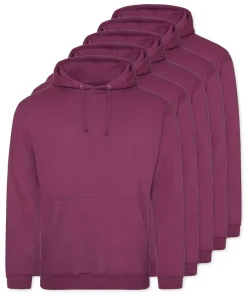 Pack de 5 AWDis Just Hoods JH001 - Sweat à Capuche Confort et Style Unisexe