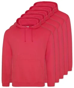 Pack de 5 AWDis Just Hoods JH001 - Sweat à Capuche Confort et Style Unisexe