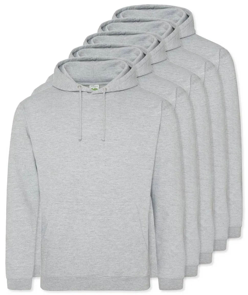 Pack de 5 AWDis Just Hoods JH001 - Sweat à Capuche Confort et Style Unisexe