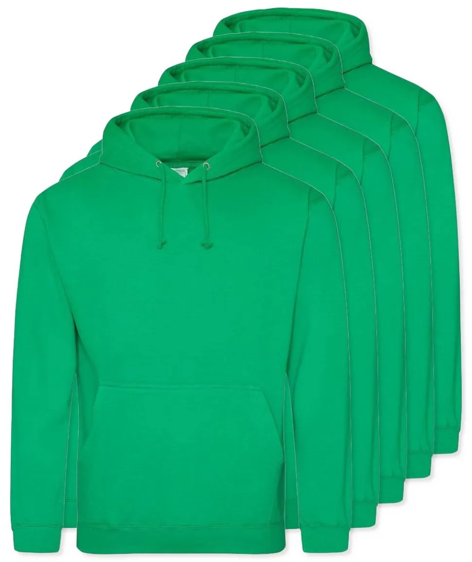 Pack de 5 AWDis Just Hoods JH001 - Sweat à Capuche Confort et Style Unisexe