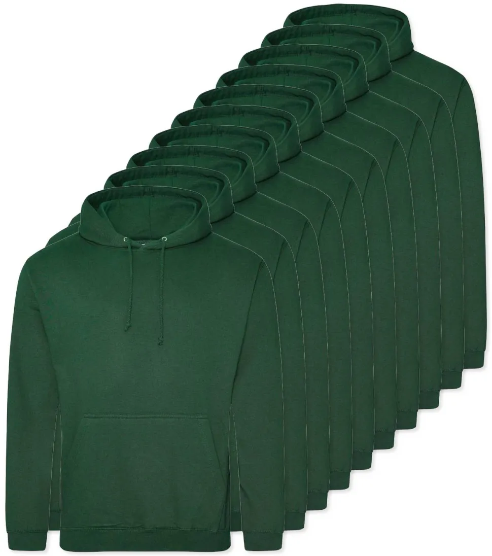 Pack de 10 AWDis Just Hoods JH001 - Sweat à Capuche Confort et Style Unisexe