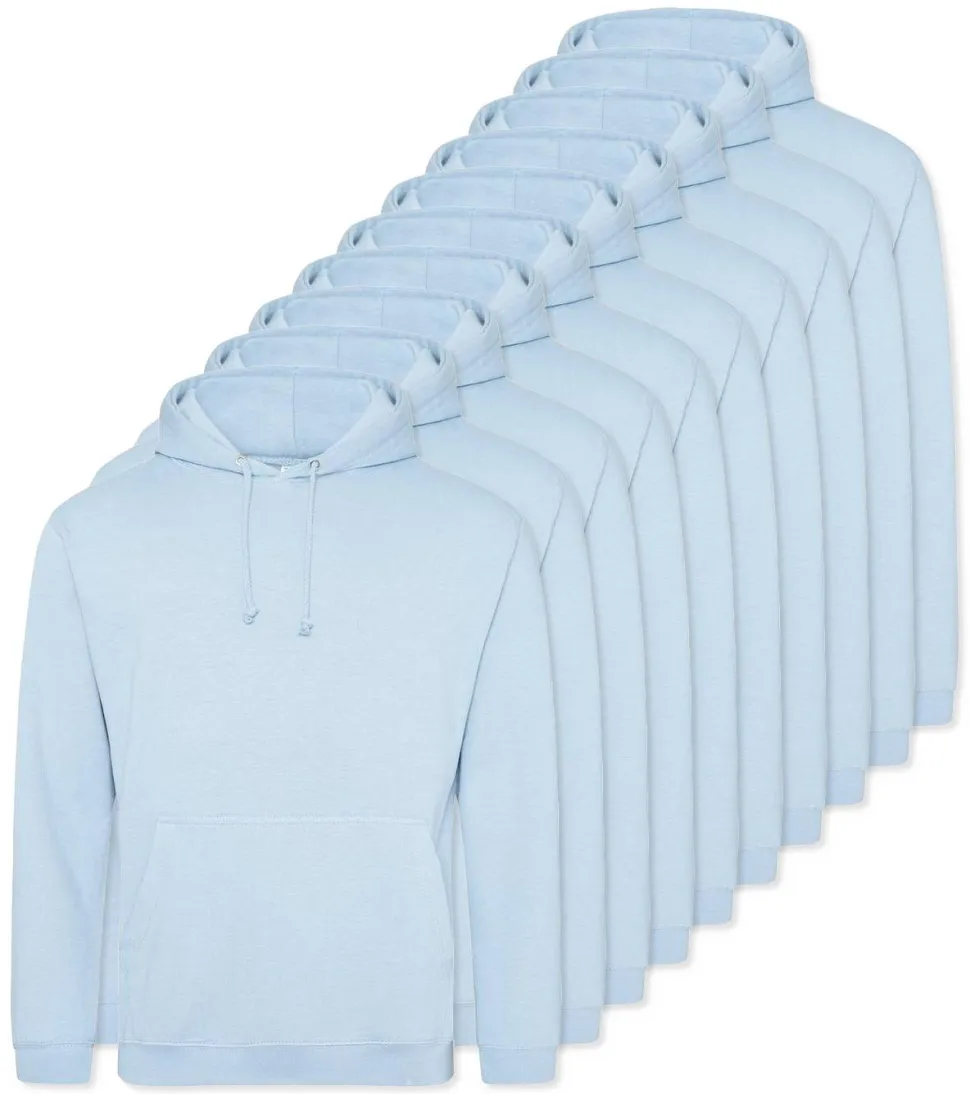 Pack de 10 AWDis Just Hoods JH001 - Sweat à Capuche Confort et Style Unisexe