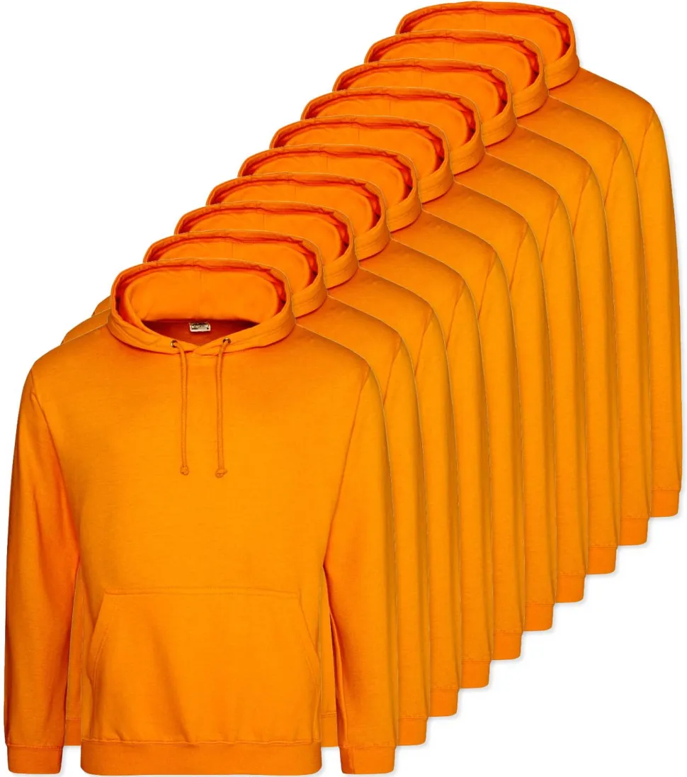 Pack de 10 AWDis Just Hoods JH001 - Sweat à Capuche Confort et Style Unisexe
