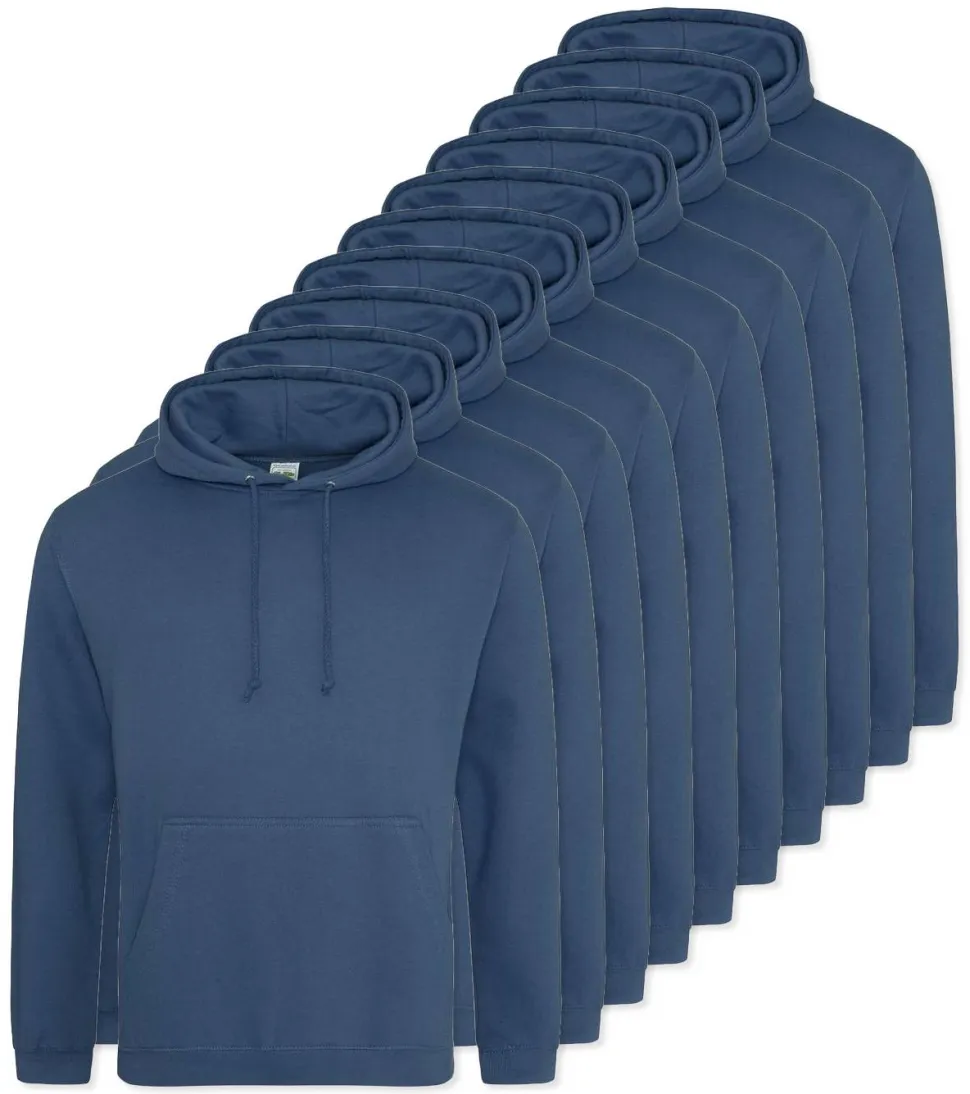 Pack de 10 AWDis Just Hoods JH001 - Sweat à Capuche Confort et Style Unisexe