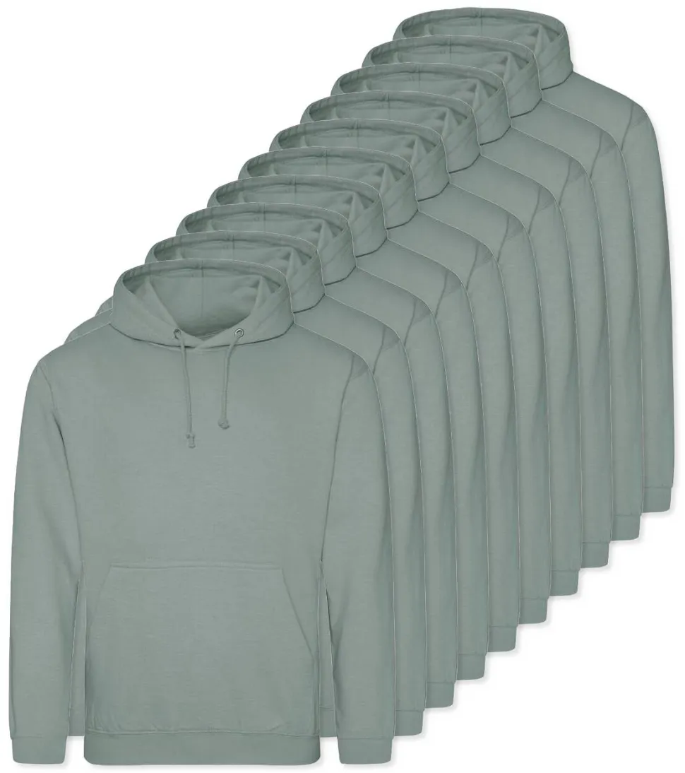 Pack de 10 AWDis Just Hoods JH001 - Sweat à Capuche Confort et Style Unisexe
