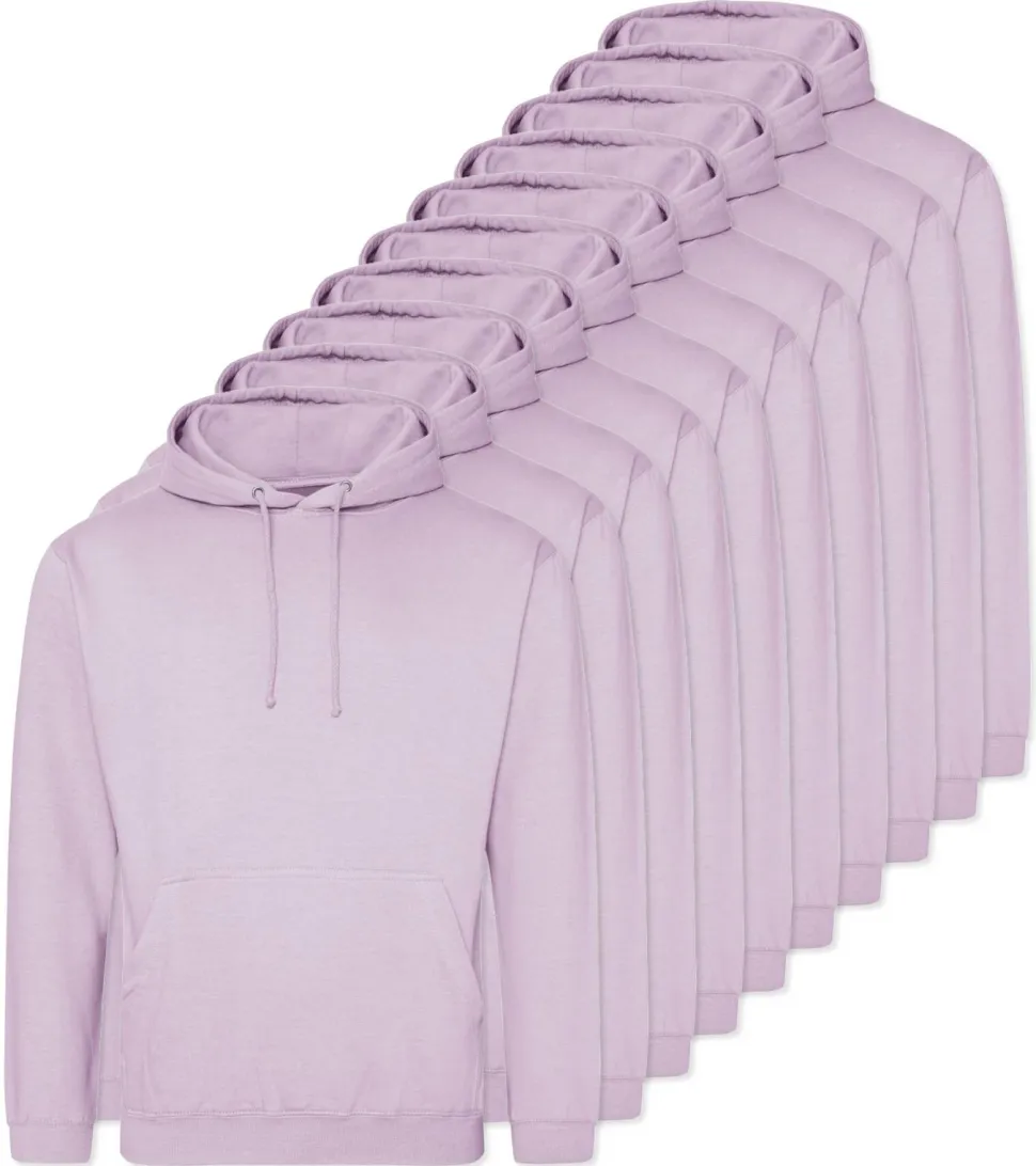 Pack de 10 AWDis Just Hoods JH001 - Sweat à Capuche Confort et Style Unisexe