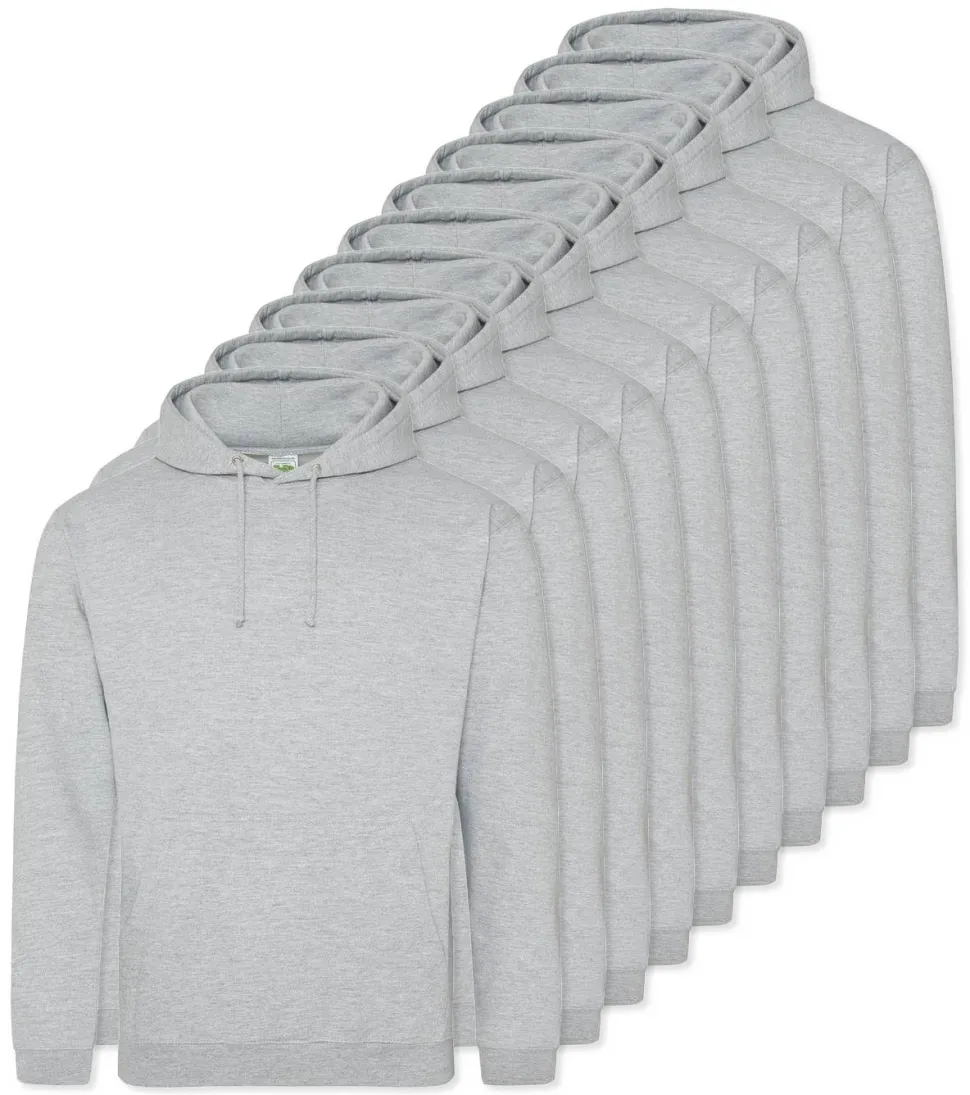 Pack de 10 AWDis Just Hoods JH001 - Sweat à Capuche Confort et Style Unisexe