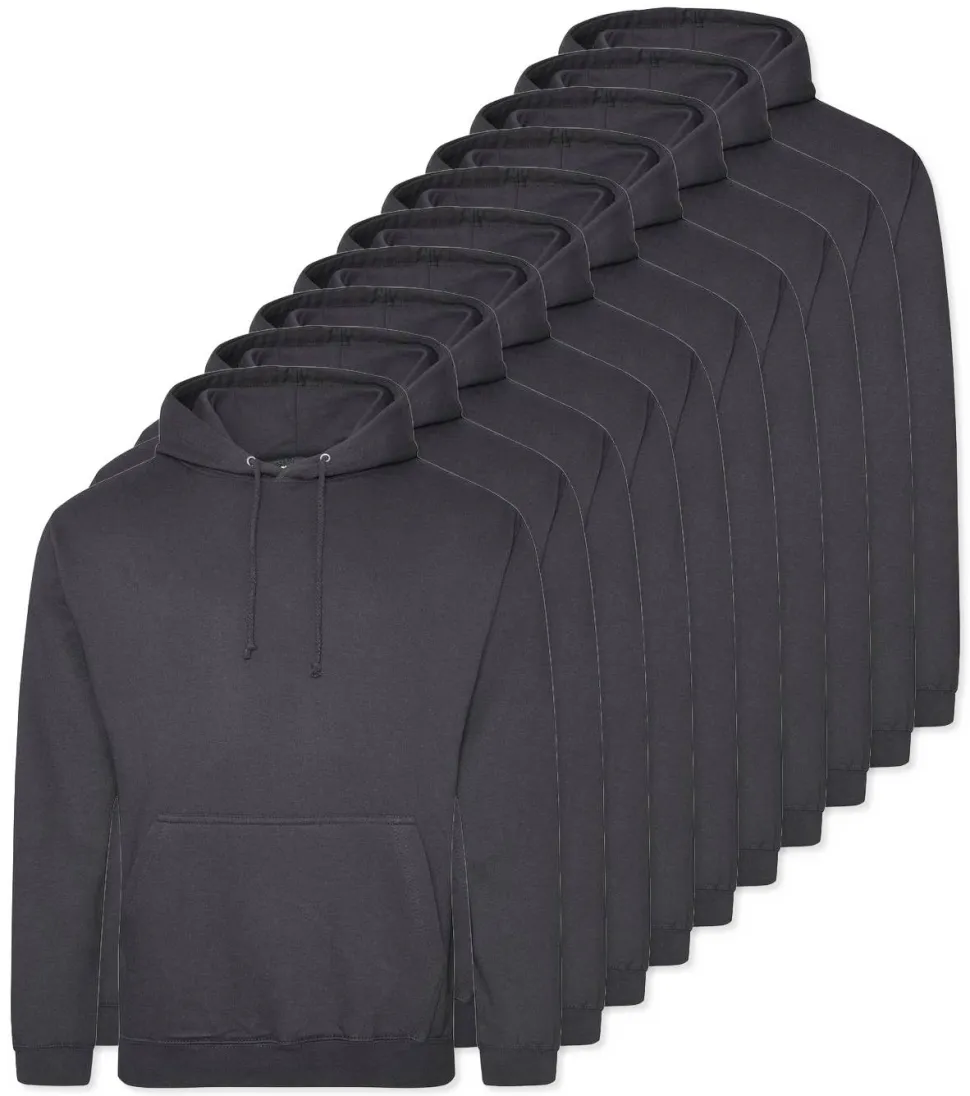 Pack de 10 AWDis Just Hoods JH001 - Sweat à Capuche Confort et Style Unisexe