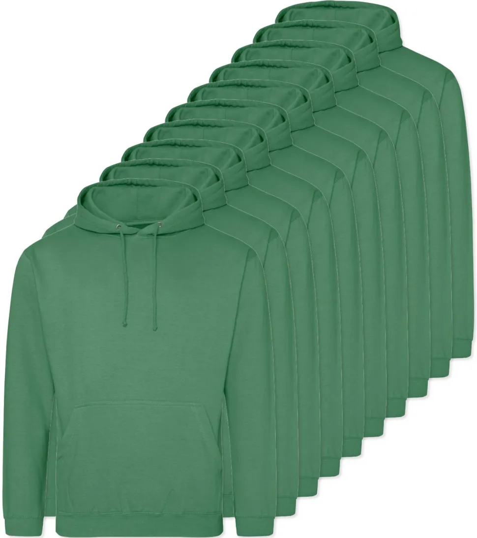 Pack de 10 AWDis Just Hoods JH001 - Sweat à Capuche Confort et Style Unisexe