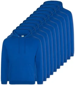Pack de 10 AWDis Just Hoods JH001 - Sweat à Capuche Confort et Style Unisexe