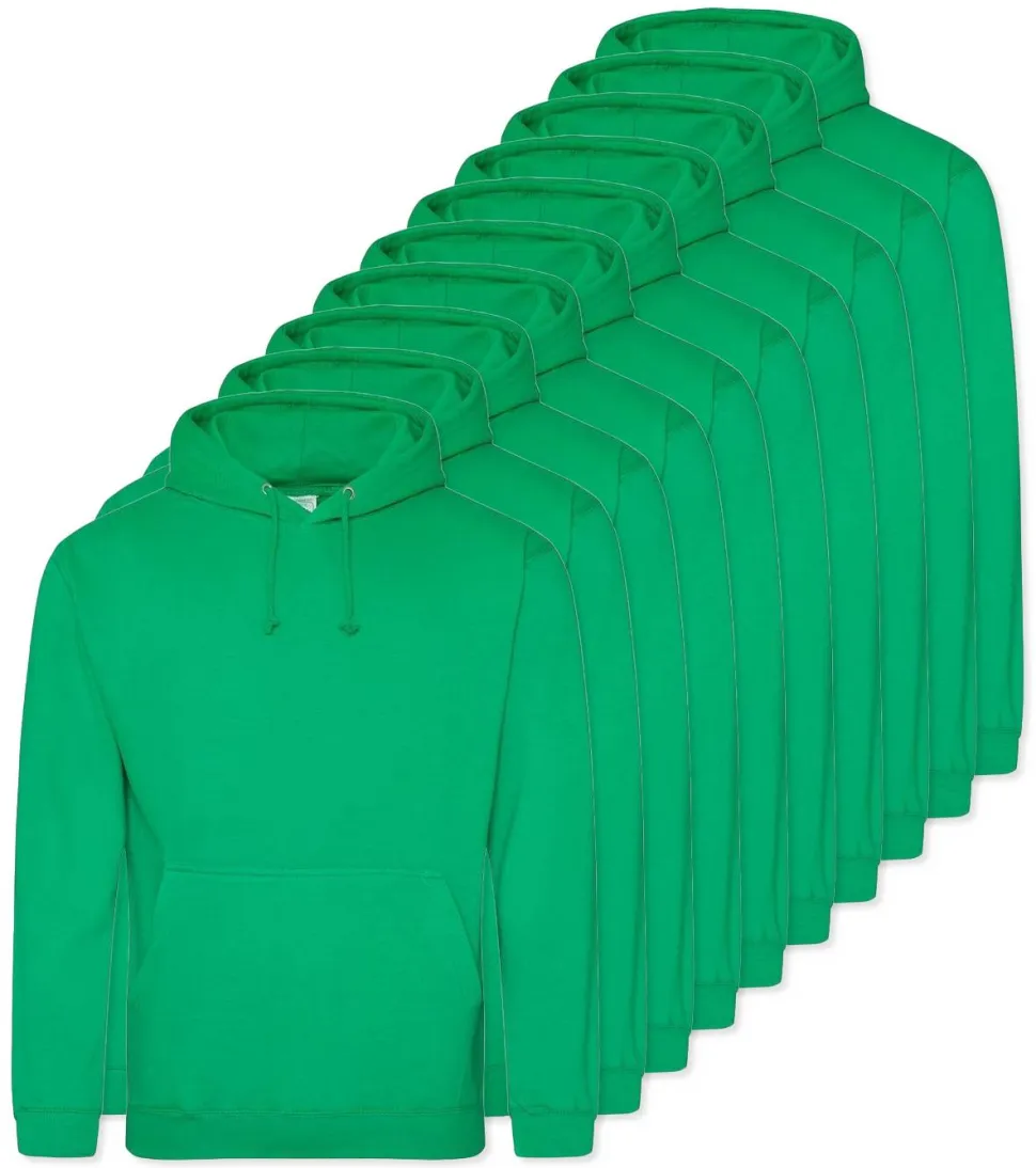 Pack de 10 AWDis Just Hoods JH001 - Sweat à Capuche Confort et Style Unisexe