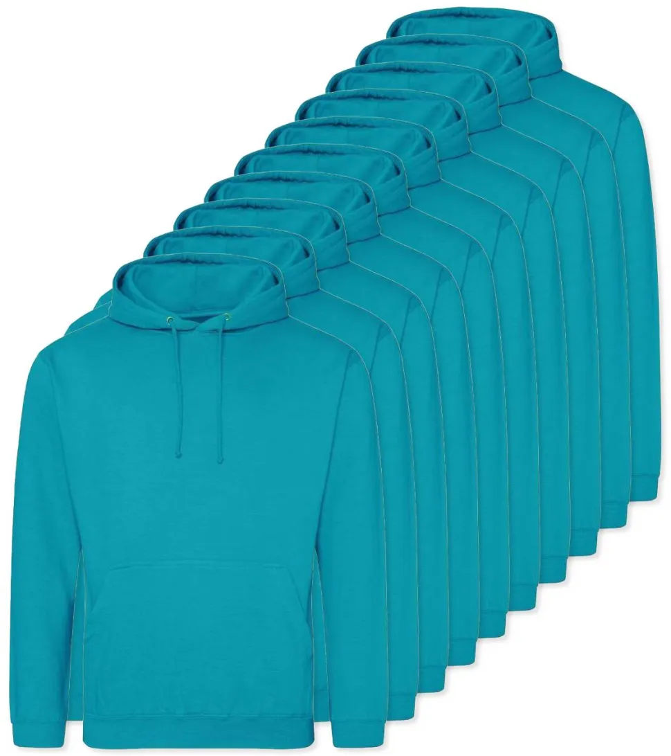 Pack de 10 AWDis Just Hoods JH001 - Sweat à Capuche Confort et Style Unisexe
