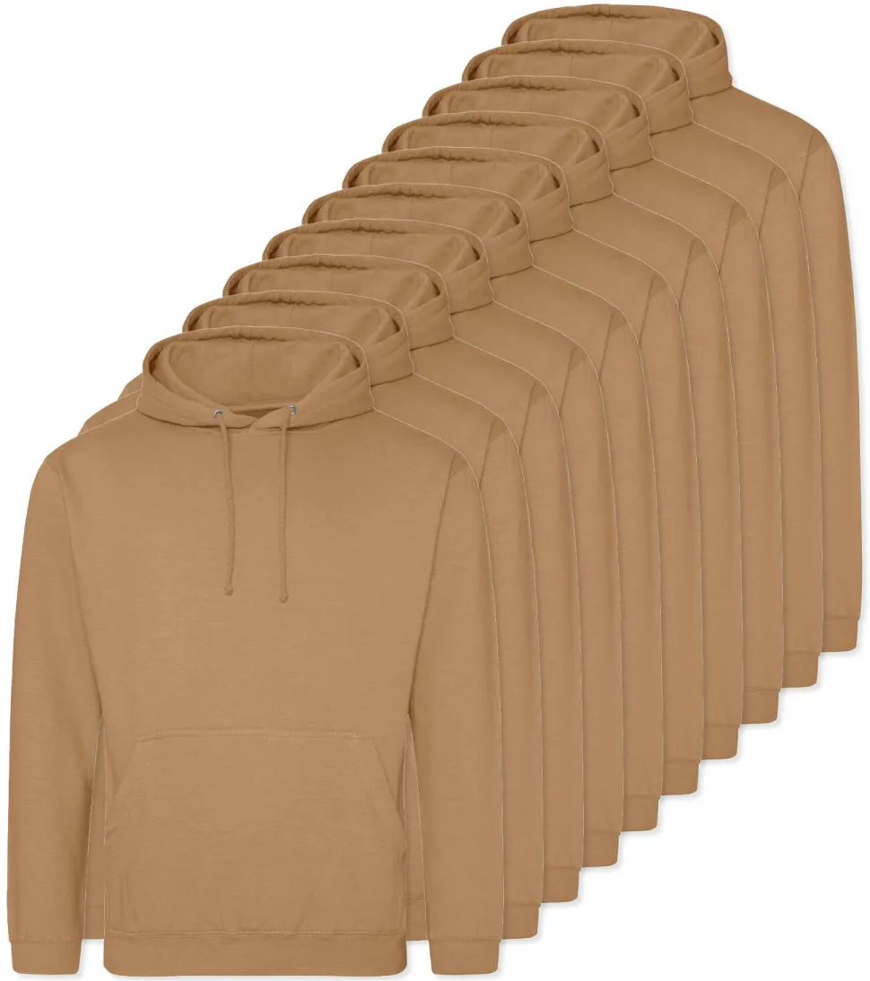 Pack de 10 AWDis Just Hoods JH001 - Sweat à Capuche Confort et Style Unisexe