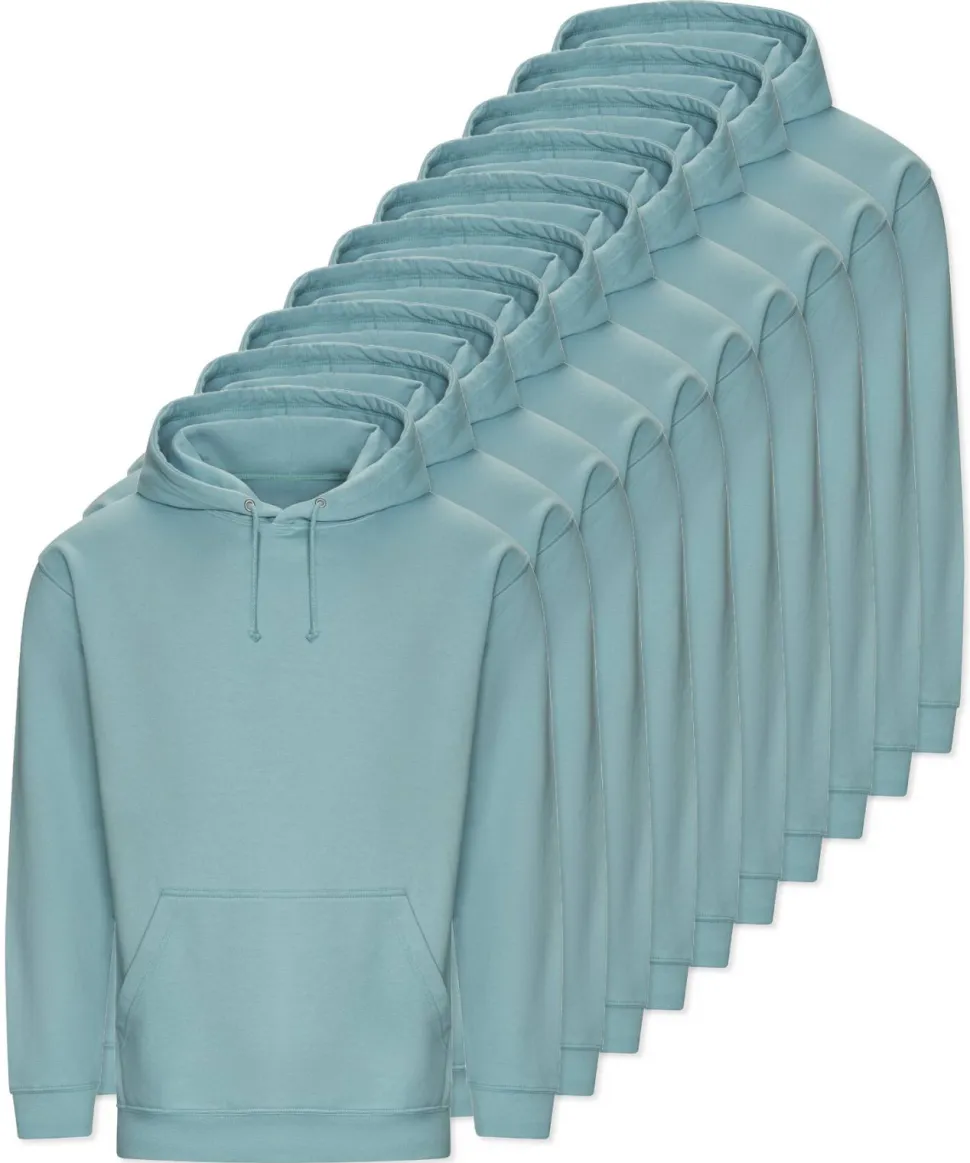 Pack de 10 AWDis Just Hoods JH001 - Sweat à Capuche Confort et Style Unisexe