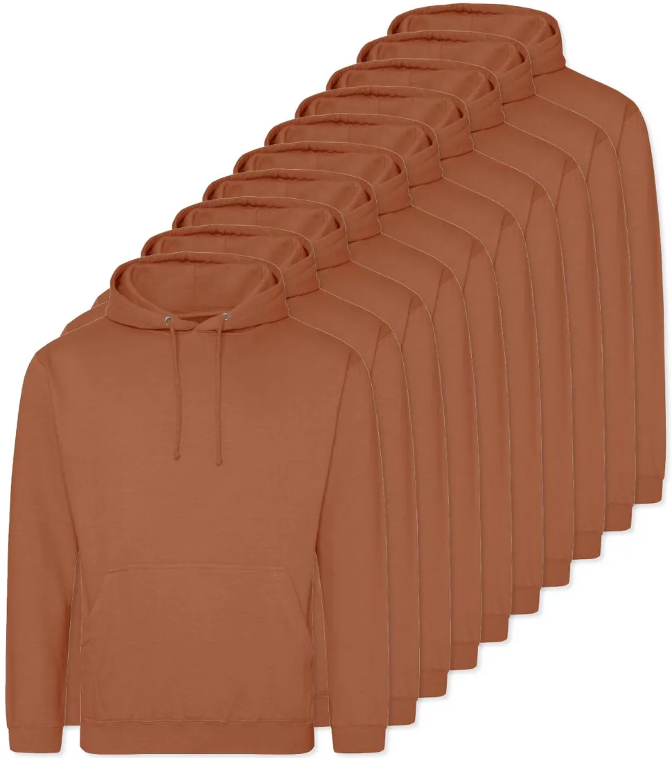 Pack de 10 AWDis Just Hoods JH001 - Sweat à Capuche Confort et Style Unisexe