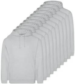 Pack de 10 AWDis Just Hoods JH001 - Sweat à Capuche Confort et Style Unisexe