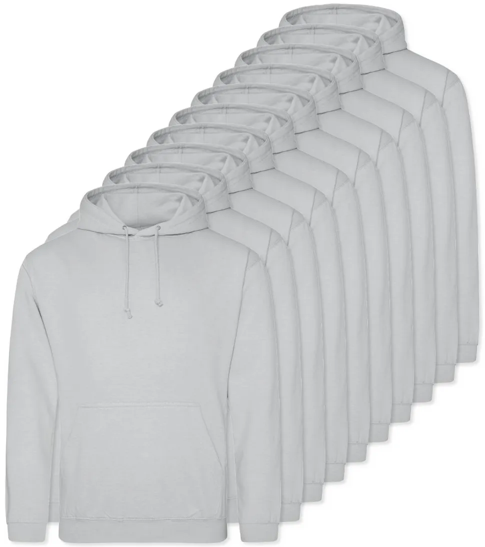 Pack de 10 AWDis Just Hoods JH001 - Sweat à Capuche Confort et Style Unisexe