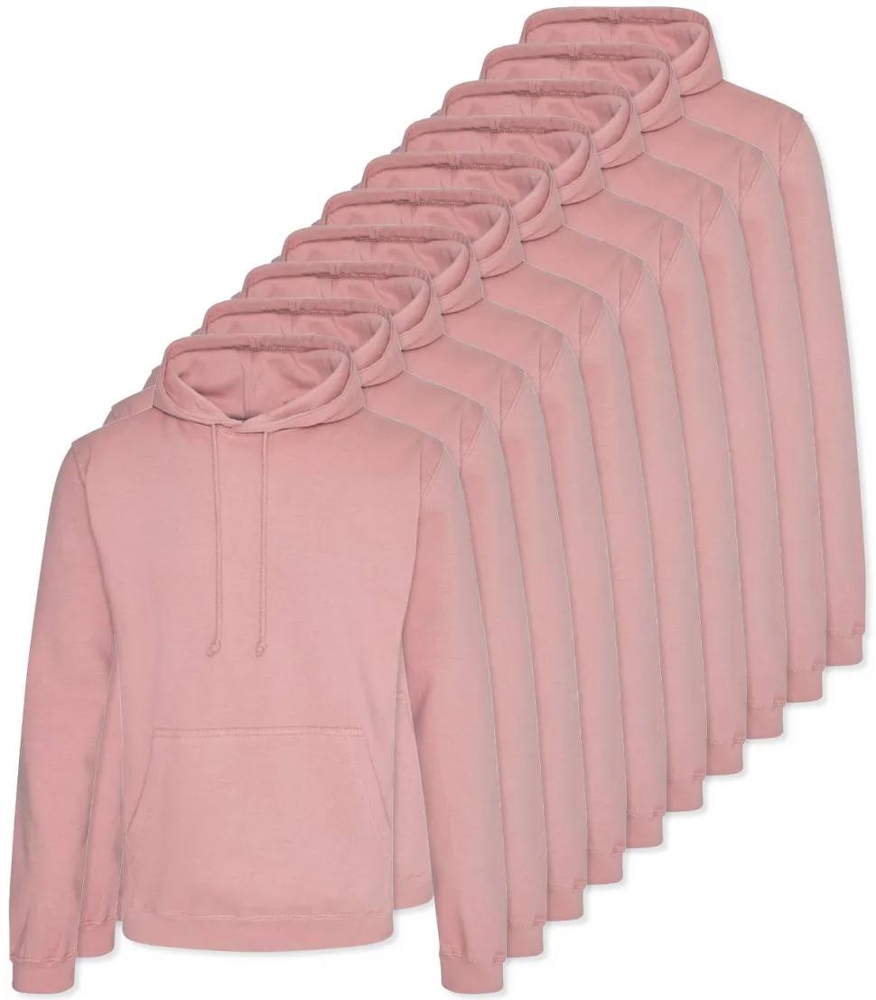 Pack de 10 AWDis Just Hoods JH001 - Sweat à Capuche Confort et Style Unisexe