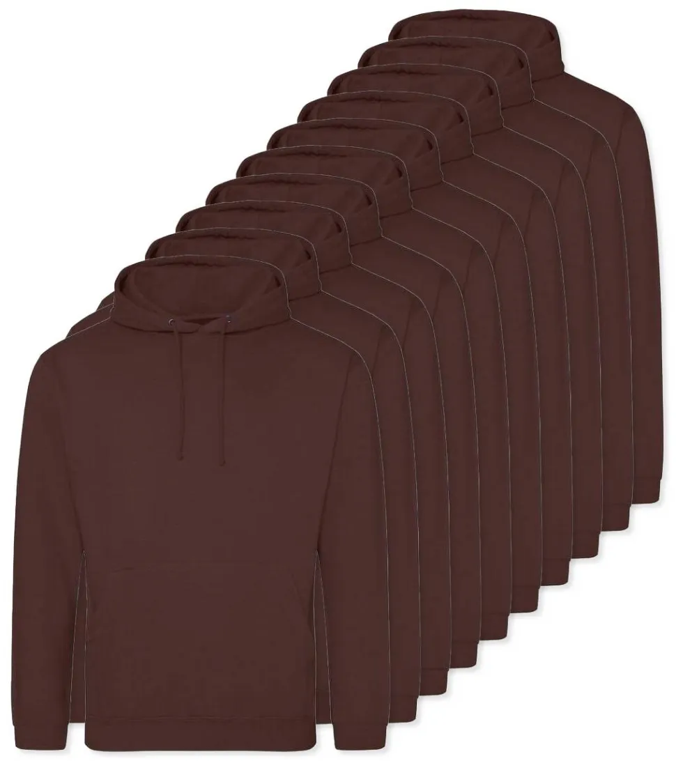 Pack de 10 AWDis Just Hoods JH001 - Sweat à Capuche Confort et Style Unisexe