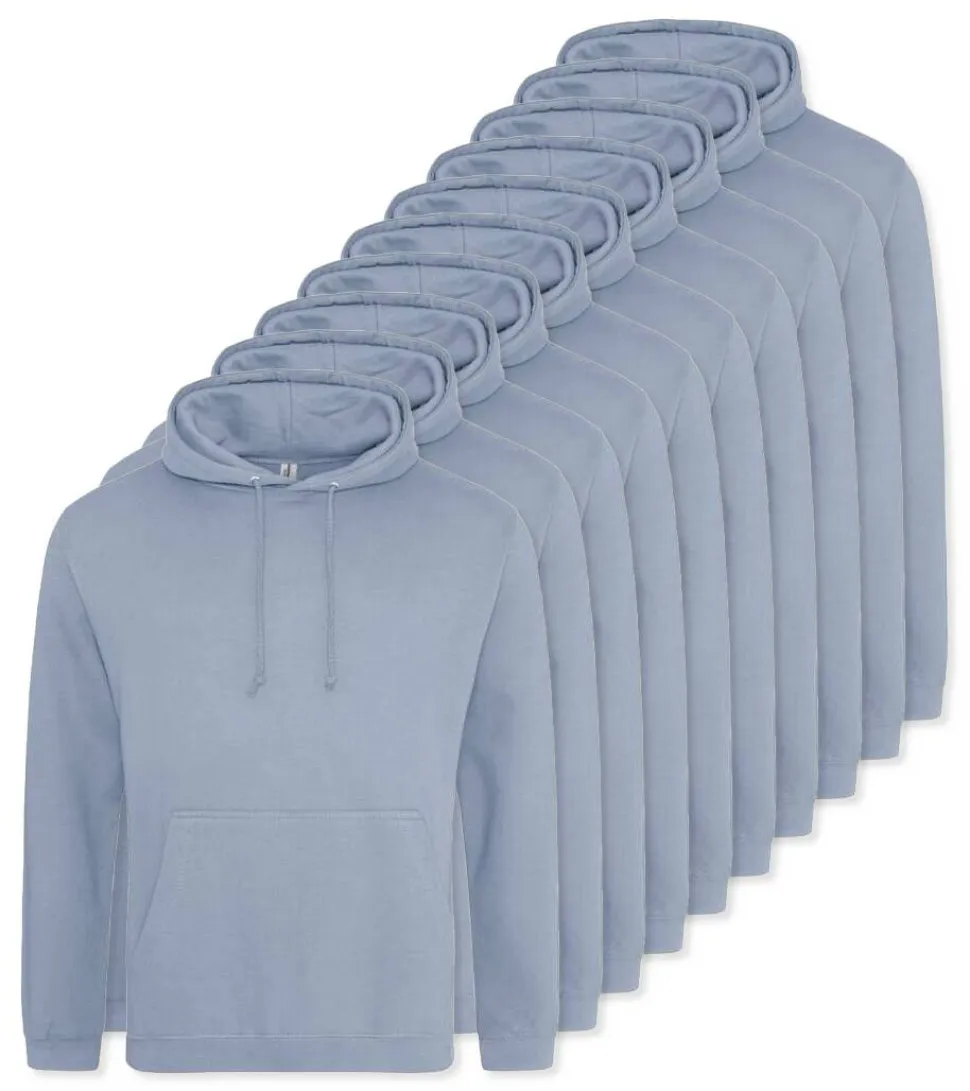Pack de 10 AWDis Just Hoods JH001 - Sweat à Capuche Confort et Style Unisexe