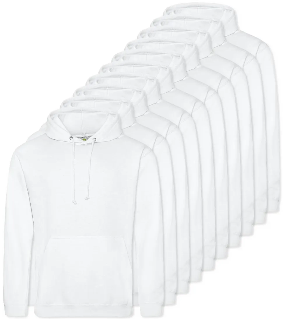 Pack de 10 AWDis Just Hoods JH001 - Sweat à Capuche Confort et Style Unisexe