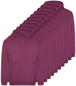 Pack de 10 AWDis Just Hoods JH001 - Sweat à Capuche Confort et Style Unisexe
