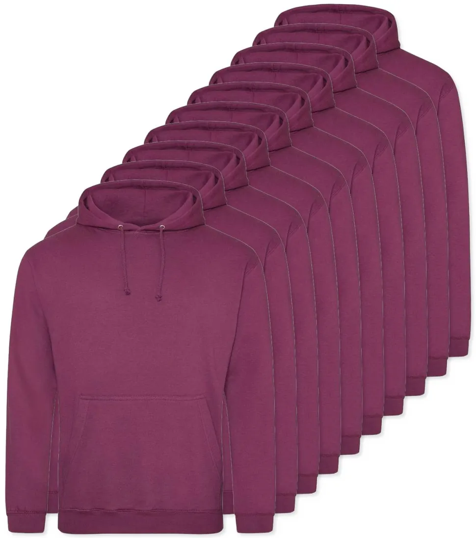 Pack de 10 AWDis Just Hoods JH001 - Sweat à Capuche Confort et Style Unisexe