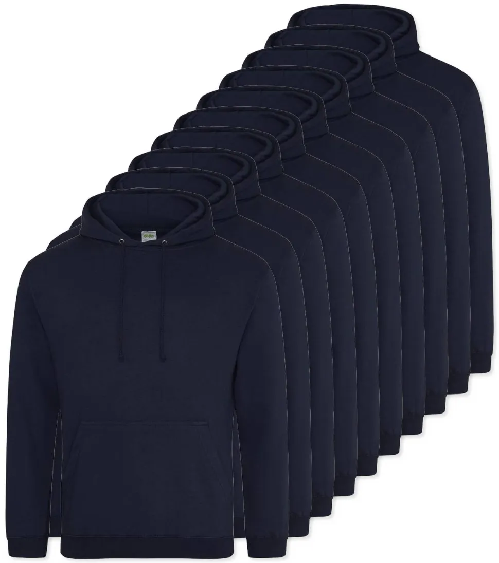 Pack de 10 AWDis Just Hoods JH001 - Sweat à Capuche Confort et Style Unisexe