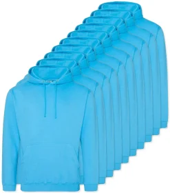 Pack de 10 AWDis Just Hoods JH001 - Sweat à Capuche Confort et Style Unisexe