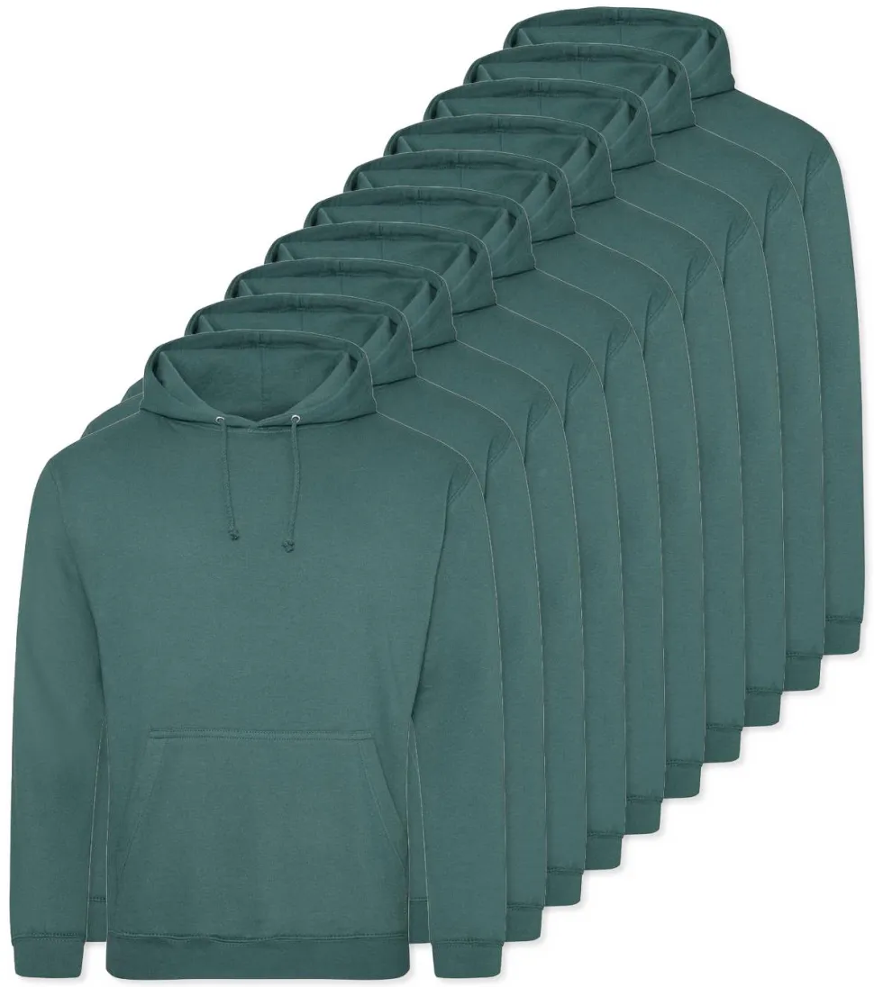 Pack de 10 AWDis Just Hoods JH001 - Sweat à Capuche Confort et Style Unisexe