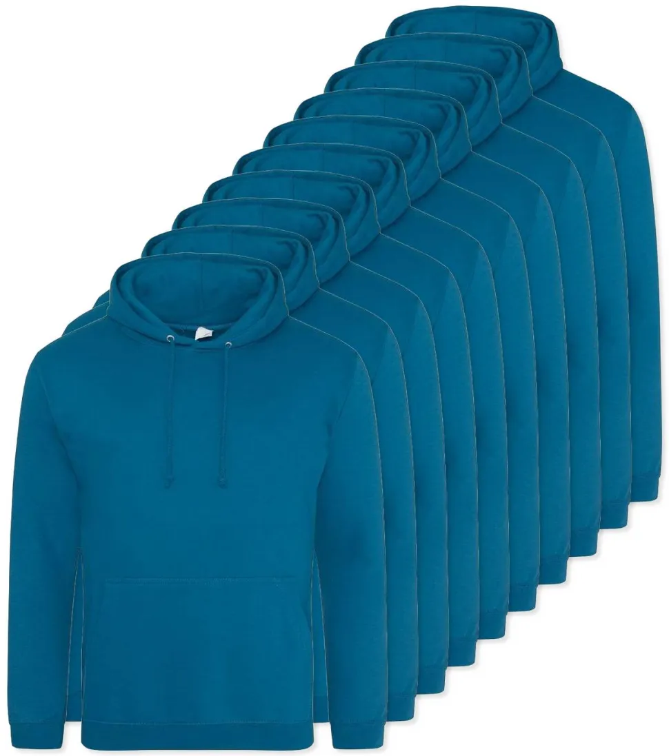 Pack de 10 AWDis Just Hoods JH001 - Sweat à Capuche Confort et Style Unisexe